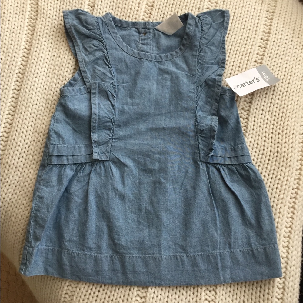 👧🏻Carter’s denim top